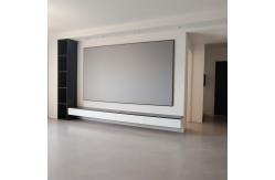 China Thin Fixed Frame Screen Long Throw Home Theater Projection Screens 120 Inch supplier