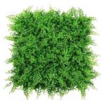 PE Polyethylene Artificial Green Grass Wall Durable Eco Friendly for sale