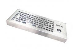 China Standing Alone Industrial Waterproof Keyboard Mouse Ball With F1-F12 Function Keys supplier