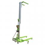 Compact / Portable Manual Material Lift with Manual One Speed Winch for sale