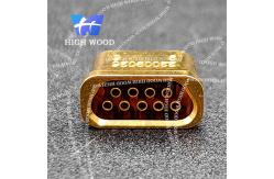 China J30J SERIES glass sintered gas sealed rectangular electrical connector, J30JM1-9ZKS19 supplier