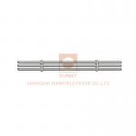 Machine Roomless Passenger Elevator Handrails Decoration Simple Design
