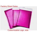 Aluminum Foil Metallic Bubble Mailers Self Adhesive Seal Shiny / Matte With Logo for sale