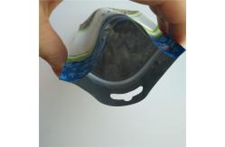 China Matte White Hemp Seeds Resealable Packaging Bags , Plastic Pouch Packaging supplier