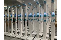 China Coin Operated Ultrasonic Height and Weight Vending Machine supplier