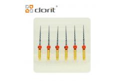 China Blue Heat Activation Rotary Dental Endo Files 25mm F2 Root Canal Treatment Files supplier
