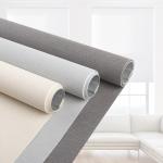 Window Blinds Sunscreen Fabric Sample Swatch For Roller Blinds Factory for sale