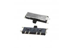 China 3 Position 8 Pin Vertical 1P2T Interruptor On Off Mini Toggle Switch supplier