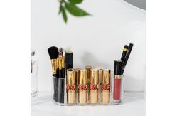 China H6.8cm Humanized Plastic Makeup Storage Box With Compartments Shelf supplier