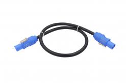 China Blue Power Wire Connectors Industrial Powercon Plug Wiring Harness supplier