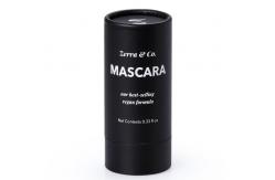 China Drop Bottles Rigid Cardboard Cylinders With White Ink Black Printed supplier