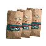 Eco Friendly Pasted Open Mouth Kraft Paper Sack M Fold Heat Sealed for sale