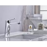 Wash Basin Deck Mounted Mixer Tap Brass Chrome 1 Handle For Bathroom