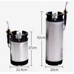 19L PPF Tools Window Tint Keg Stainless Steel Water Pressure Tank