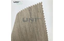 China Goat Hair woven interfacing for jacket , Lining and Interlining with Smooth Handfeeling supplier