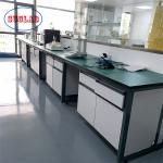 High Durability Chemistry Lab Workbench Laboratory Furniture White Or Blue Color for sale