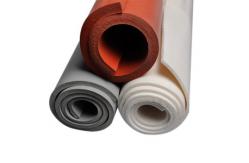 China High Temperature Resistant Insulating Silicone Rubber Sheet 0.3 - 0.95g / Cm3 Density supplier