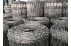 China 200g/M2 Zinc Coated Breeding Fence / 1-2m Cattle Woven Wire Cattle Fencing supplier