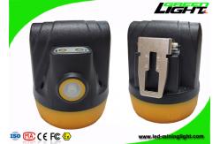 China 3.8Ah Battery Hard Hat Headlamp , Rechargeable Miners Headlamp Waterproof IP68 supplier