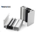 Powder Painted Aluminium Window Extrusions With Termal Strip , Customerized for sale