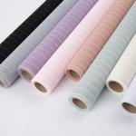 Florist Wrapping Packing Polyester Stripe Deco Mesh Roll 70-80gsm for sale
