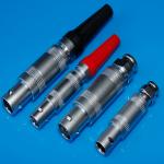 0S 4pin Lemo Cable Connector , Lemo S Series Wire Connectors FFA.0S.304.CLA   for sale