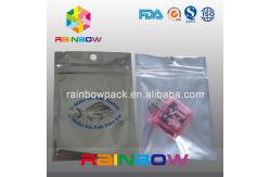 China Customized Printing Anti Statics Lined Foil Bag , Electronic Parts Packaging Bag supplier