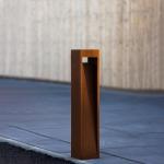 3000K LED Garden Bollard Lights Easy Installation Electricity Or Solar Powered for sale
