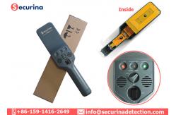 China Body Digital Security Hand Scanner , High Precision Hand Held Metal Detector V160 supplier