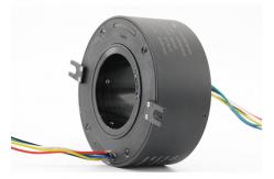 China Through Bore Slip Ring ID 80mm of 6 Circuits 5A with 1mΩ Min supplier