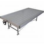 China Easy Cleaning UV Resistant 4x8 Rolling Grow Tables For Medical Plants Cultivation for sale