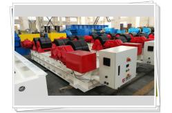 China Rubber Tyre Conventional Welding Rotator Fixed Turning Roller Bed 60t Tank Vessel supplier