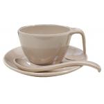 PULV Eco Friendly Guestroom Accessories Coffee Cup With Spoon FDA for sale