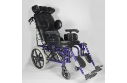 China Premium Pediatrics Aluminum Manual Wheelchair With High Back For Children Use supplier