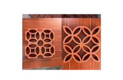 China Modern Wall Design Clay Hollow Breeze Block Brick Facade Villa Architecture supplier