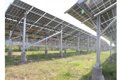 China High Effciency Mono Bifacial Solar Panels Gound Solar System supplier