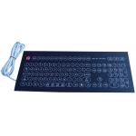 Compact IP65 waterproof Industrial Membrane Keyboard / washable computer keyboard