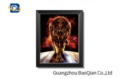 China High Resolution Home Decorative 3d Animal Wolf  Pictures With Frame supplier