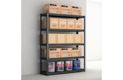 China Boltless Rivet Metal Shelf Cabinet With Hidden Hanging Hole Column supplier
