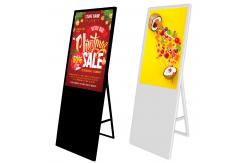 China VETO 43-inch Commercial Portable Folding Flexible Network LCD Digital Signage supplier