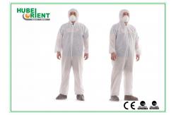 China Medical Single Use Microporous Coverall Waterproof With Hood supplier