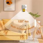 100-240V Portable Fragrance Diffuser Wall Plug Aromatherapy Diffuser 130ml
