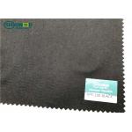 Black Polyester Needle Punch Nonwoven Felt For Breast Canvas 100cm / 150cm Width
