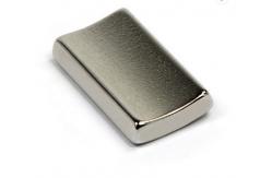 China Powerful Arc Shape Neodymium Refrigerator Magnets Customized Size supplier