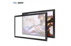China 55 Inch Touch Screen Overlay , 8ms IR Touch Panel Overlays With 20 Points supplier