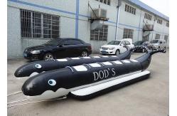 China 8 Passenger Double Row DolphinInflatable Banana Towable Tube Jet Ski Boa supplier