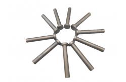 China High Strength T Shaped Carbide Steel Rod With Round Cap Head supplier