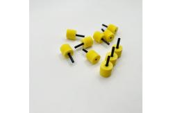 China Disposable Polyurethane Foam Ear Tips Yellow 50 Pcs Per Bag supplier
