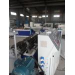 Bottle Flakes Pellet Single Screw Extruder / Plastic Film Granule Machine for sale