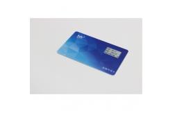 China FPC Fingerprint Module Iso 7816 Smart Card 1.54 Inch Ink Screen supplier